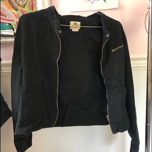Black converse jacket